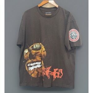 Travis Scott Shirt Mens XL Brown Live On Tour Utopia VIP Exclusive 2023